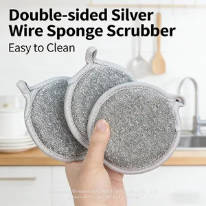 High Absorbency Kitchen Sponges, Durable Dish Sponges With Quick-Drying Feature thumbnail-1
