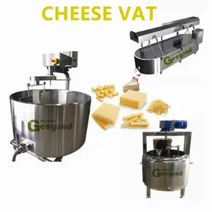 Genyond PLC-Controlled 4000L Oblong Cheese Vat With High Productivity 380V/220V Custom Dimensions thumbnail-2