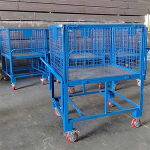 Stainless Steel Stove Top Cover & Semi-Finished Turnover Cart for Food Processing Plants thumbnail-4
