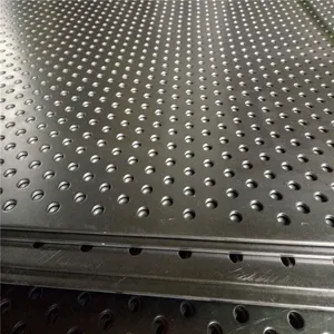 Stainless Steel Wire SS 304 Perforated Mesh Screen Plate With Round Holes Corrosion Resistant Silver 0.8-100mm Aperture thumbnail-1