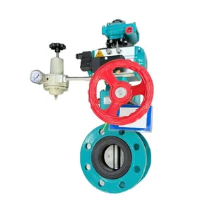Manufacturer's Direct Sales of High-quality Pneumatic Flange Butterfly Valves thumbnail-4