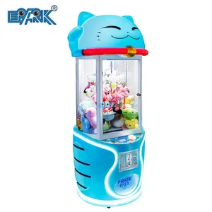 Claw Machine Cat Theme Prize Vending Game With Transparent Cabinet for Shopping Malls Arcades and Family Entertainment Centers thumbnail-3