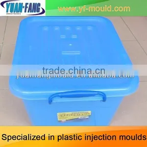 Plastic Turnover Box/plastic Basket for Fruit and Vegetable/mesh Plastic Crate thumbnail-1