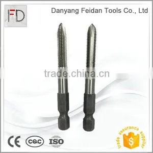 HEX Shank M6x1.00mm Pitch Tap Type HSS Thread Machine Tap thumbnail-1