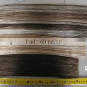 Human Remy Hair Weft Piano Hair Color in Different Length thumbnail-1
