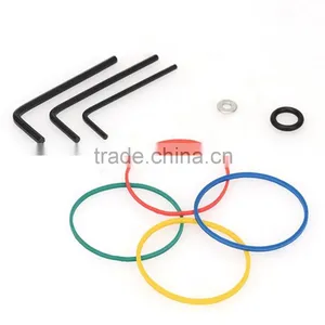 PJB001 Parts Kit Set of Tattoo Machine Rubber Band Shockproof O-ring Grommets Nipples Wrench Spacers Tattoo Kit thumbnail-3