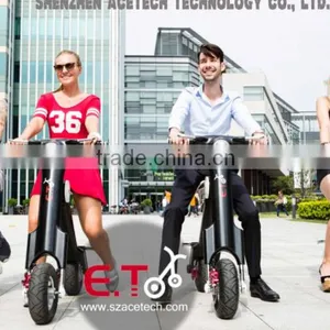 New Design E Scooter, 35-40km Range Per Charge Foldable Electric Bike With 350W Motor Power thumbnail-6