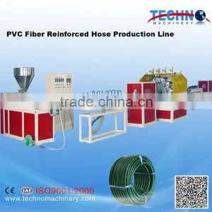 PVC Fiber Enhancing Soft Pipe Extrusion Line thumbnail-1