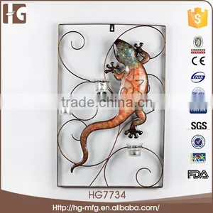 Fashion Gecko Craft Metal Wall Decoration thumbnail-3