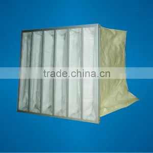 95% Extended Surface Washable Bag Filter for AC thumbnail-1