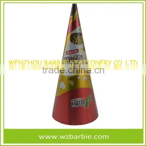 Paper Cone Sleeves With Aluminum Foil Coat For Ice Cream thumbnail-1