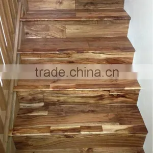 Natural Acacia Walnut Staircase thumbnail-4