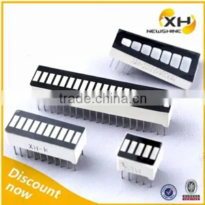 5 Segment 8 Segment 10 Segment Multi-Colors NEWSHINE Multi Colour LED Bar Graph Array thumbnail-2