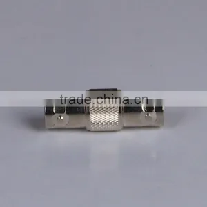 Straight Double BNC,BNC Female to Female Connector thumbnail-1