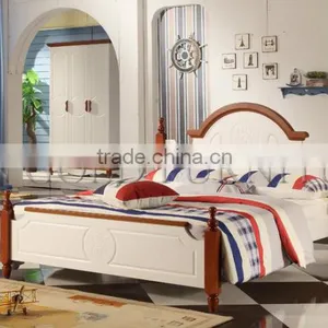 Pictures of Modern Wooden Beds Set for Apartment Furniture(SZ-BT002) thumbnail-5