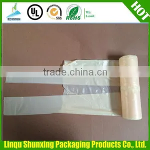 HDPE T-shirt Bags on Roll / Stripe Bag Manufacturing thumbnail-3