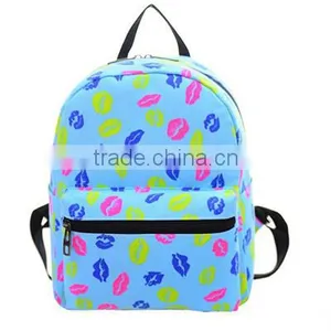 High School Students Backpack Canvas Printing Girls Shoulder Bag Manufacture thumbnail-5