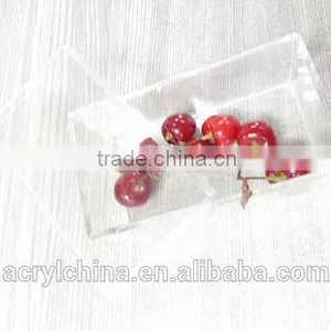 Clear Box Gift Wedding Candy/ Personalized Acrylic Candy Favor Box thumbnail-4