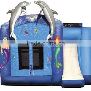2016 New Design Outdoor PVC Inflatable Bouncer Castle for Sale thumbnail-6