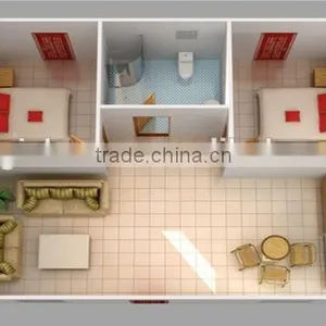 2016 National Patented Modern Foam Cement Panel Prefabricated House thumbnail-2