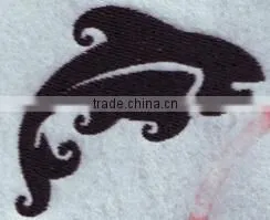 Cheap Promotional Fishes Embroidery Patches Iron on Clothing Fabric. thumbnail-2