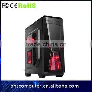 New Model Crystal Side Panel and Fan Factory Wholesale Price Desktop Computers thumbnail-3