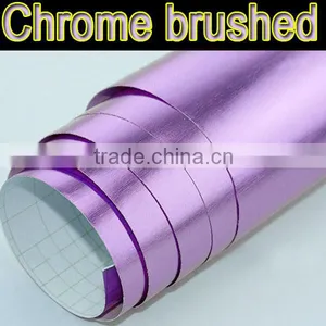 Purple Brushed Metallic Sticker 1.52*30m thumbnail-1