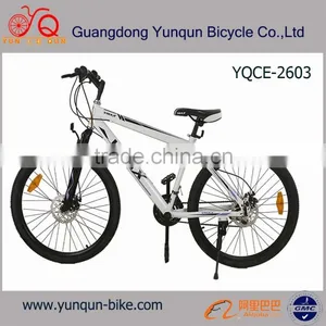 21 Speed 24 Inch Bicycle 26 Inch Mountain Bikes Spring Suspension Fork Double Disc Brake for Male and Female Mountain Bicycle Most Popular thumbnail-1