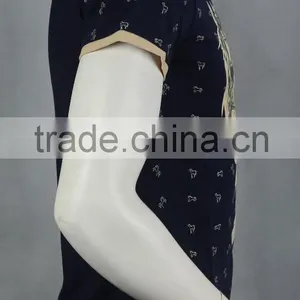 Fashion Design 100% Cotton V-neck Man Polo T-shirt, OEM Factory in ZhongShan GuangDong thumbnail-3