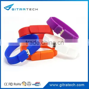 Free Sample Promotion 1 Dollar USB Flash Drive Bracelet USB Wristband USB Flash Memory Stick Quality Choice thumbnail-3