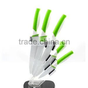 5pcs Non-stick With TPR Handle Carving Knife thumbnail-1