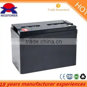 2015 Caton Fair Lead Acid Battery Price 12v 80Ah Solar Street Light Battery thumbnail-1
