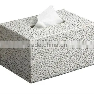 Table Leather Tissue Box thumbnail-1