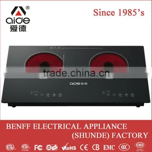 Induction Cooker 4000W 2 Burner Electric Ceramic Cooktop thumbnail-1