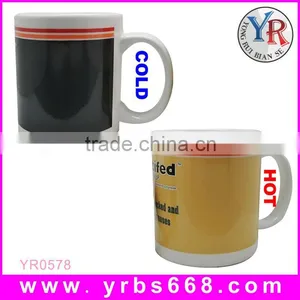 Cortunex Heat Sensitive Color Changing Coffee Mug, Have a Nice Day Flowers Design thumbnail-3