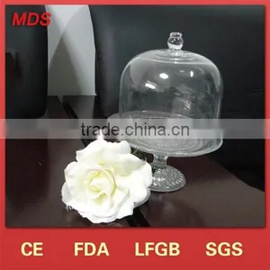 Hot Clear Glass Cake Dome Cover Cake Stand thumbnail-1