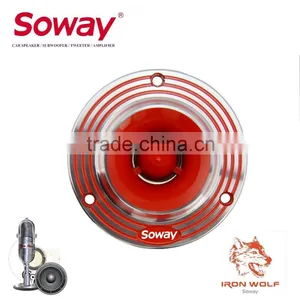 TW-01R Red Color Supper Aluminum Bullet Horn Tweeter Speaker thumbnail-1