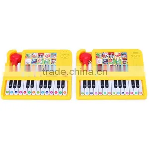 Customized Plastic Kids Piano Toy With Microphone for Sale thumbnail-2