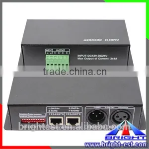 DMX RGB LED STRIP CONTROLLER , RGB DMX 512 Decoder , DMX Rgb 512 Controller thumbnail-4