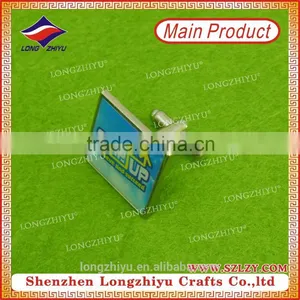 Cuff Links or Tie Clips Type Make Custom Cufflinks Women's Gender and Alloy Jewelry Main Material Cufflinks thumbnail-1