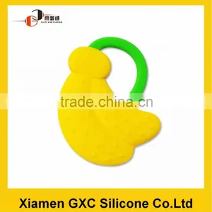 Promotional Lovely Safe Silicone Baby Teether Toy thumbnail-3