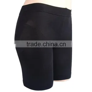 Wholesale Knitted Women Body Shorts Black and Skin Color Sexy Women Boxer Shorts 7015 thumbnail-1