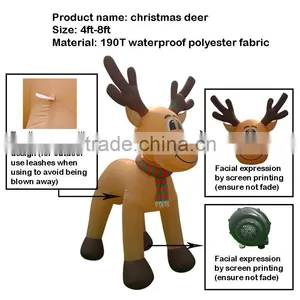 DJ-111 8FT Deer Blower for Christmas Inflatable Lighting Flower Chain Part Decoration thumbnail-2