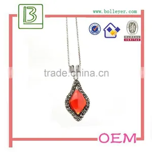 H0t Sale Fashionable Imitation Artificial Ruby Necklace thumbnail-5