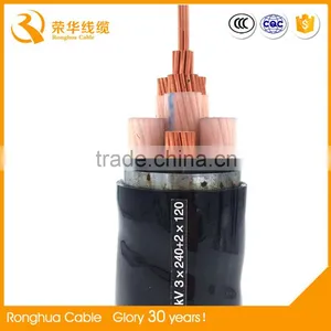 VV 5 Core Multi Strand High Voltage Copper Amoured Color Power Cable thumbnail-1