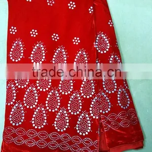 Beautiful Elegant Velvet Lace /high Quality Fashion Pattern Velvet Dress thumbnail-4