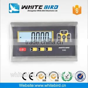 OIML R76 Waterproof LCD Display Stainless Steel Weighing Indicator thumbnail-2