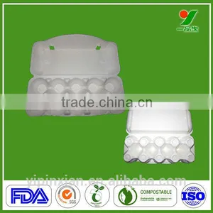 Eco Friendly Biodegradable Recyclable Molded Fiber Egg Packaging thumbnail-3