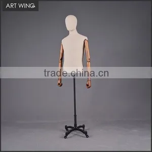Display Lifelike Half Body Adjustable Male Dummies Mannequin thumbnail-1