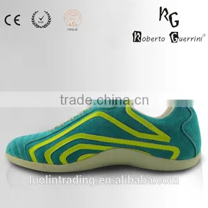 Suede Lace up Fashion Design Custom Casual Sport Shoes thumbnail-1